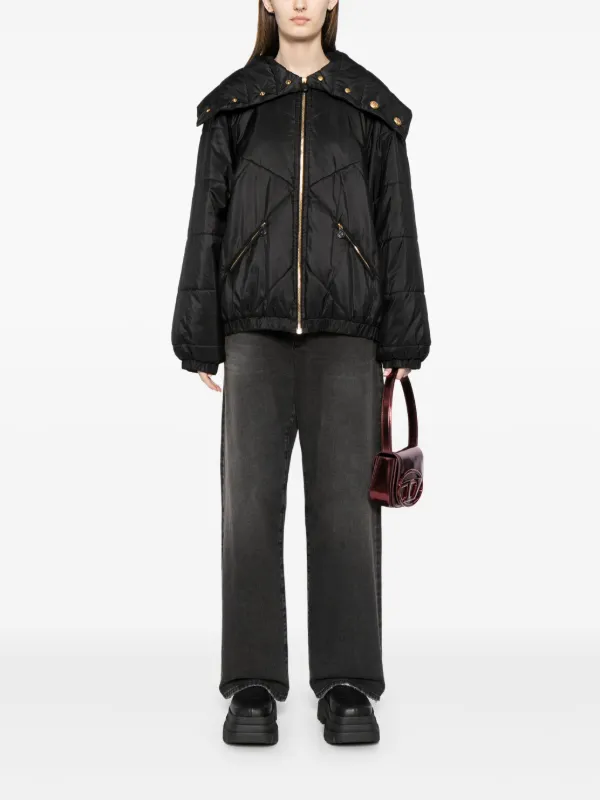 CHANEL ヴィンテージ ノーカラーキルティングジャケット CHANEL - CHANEL ヴィンテージ ノーカラーキルティング
