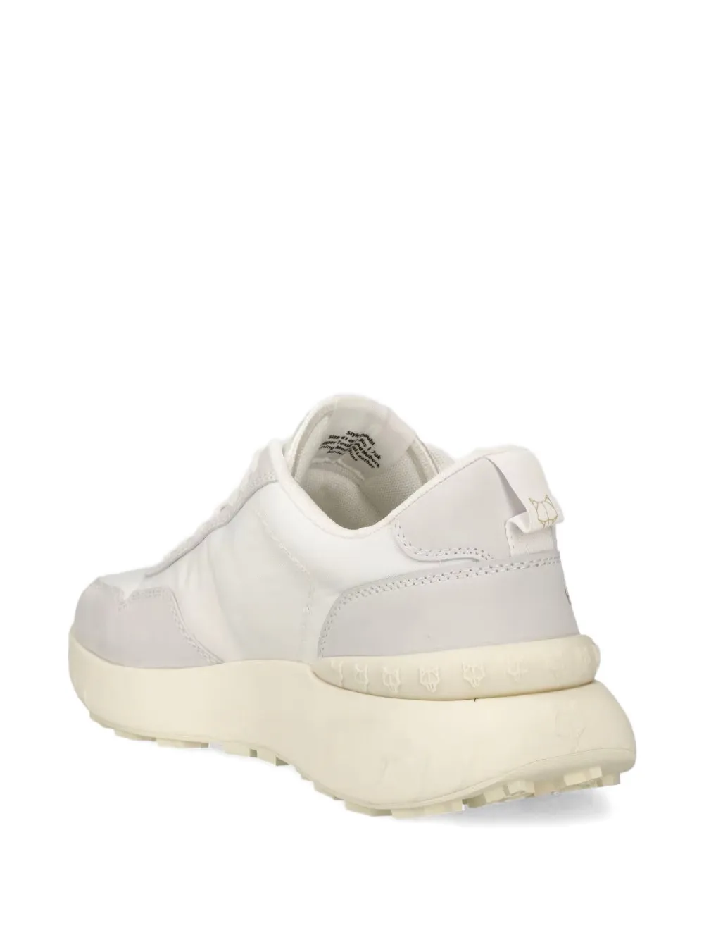 NAKED WOLFE leather sneakers White