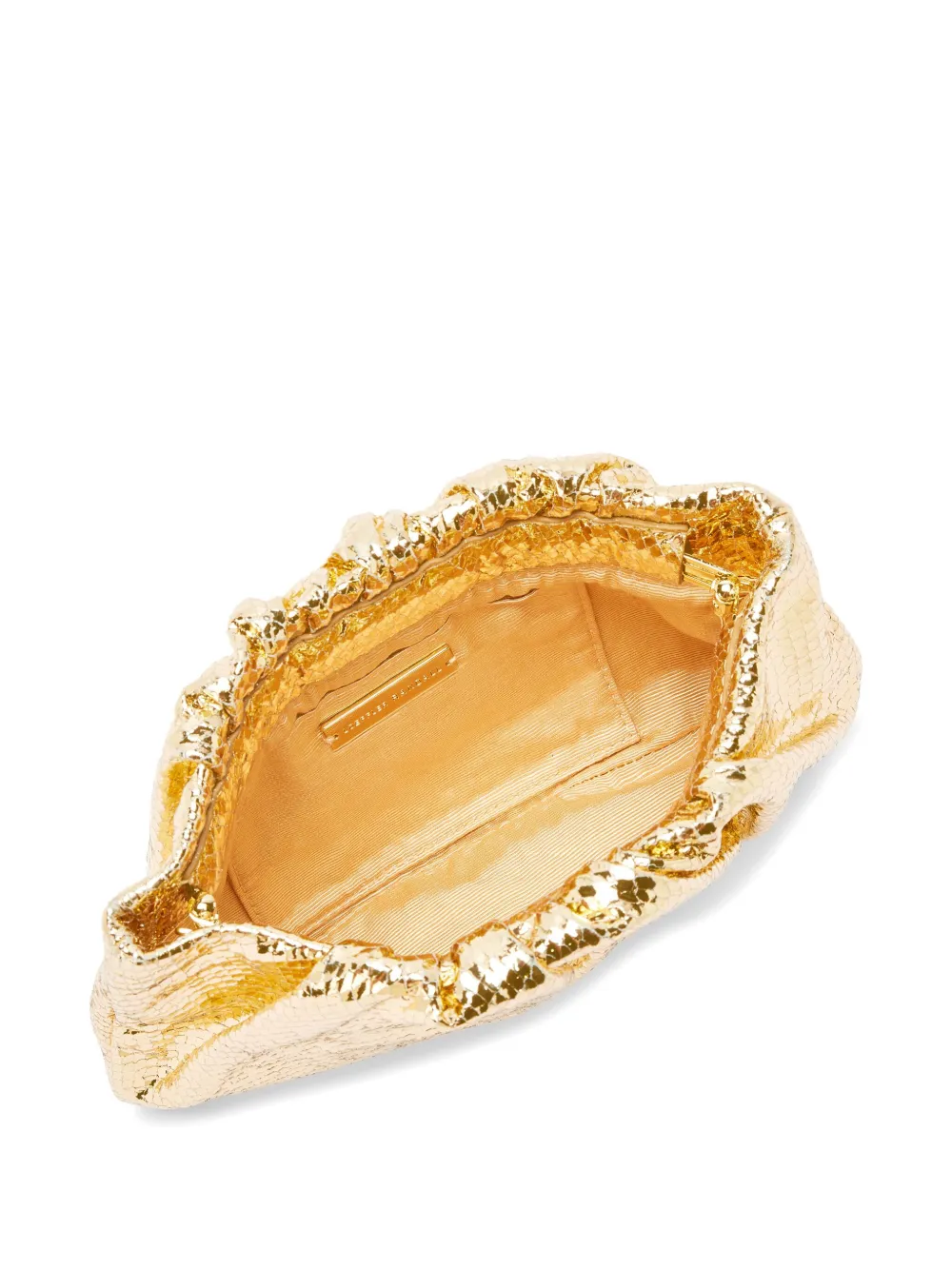 Loeffler Randall Serena clutch Goud