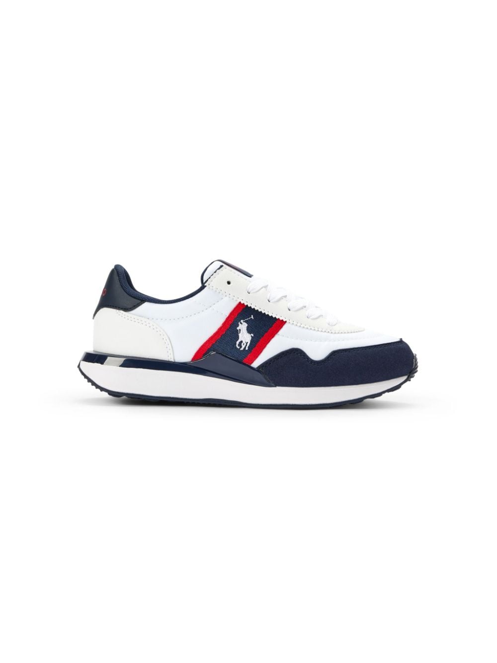 Ralph Lauren Kids Train 89 sneakers - Wit