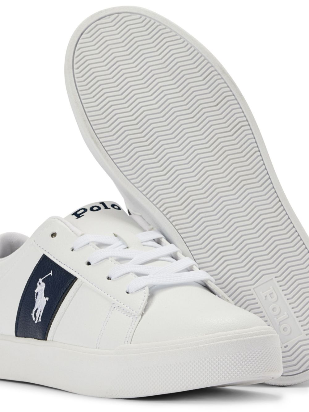 POLO RALPH LAUREN KIDS Heritage Court II sneakers Wit