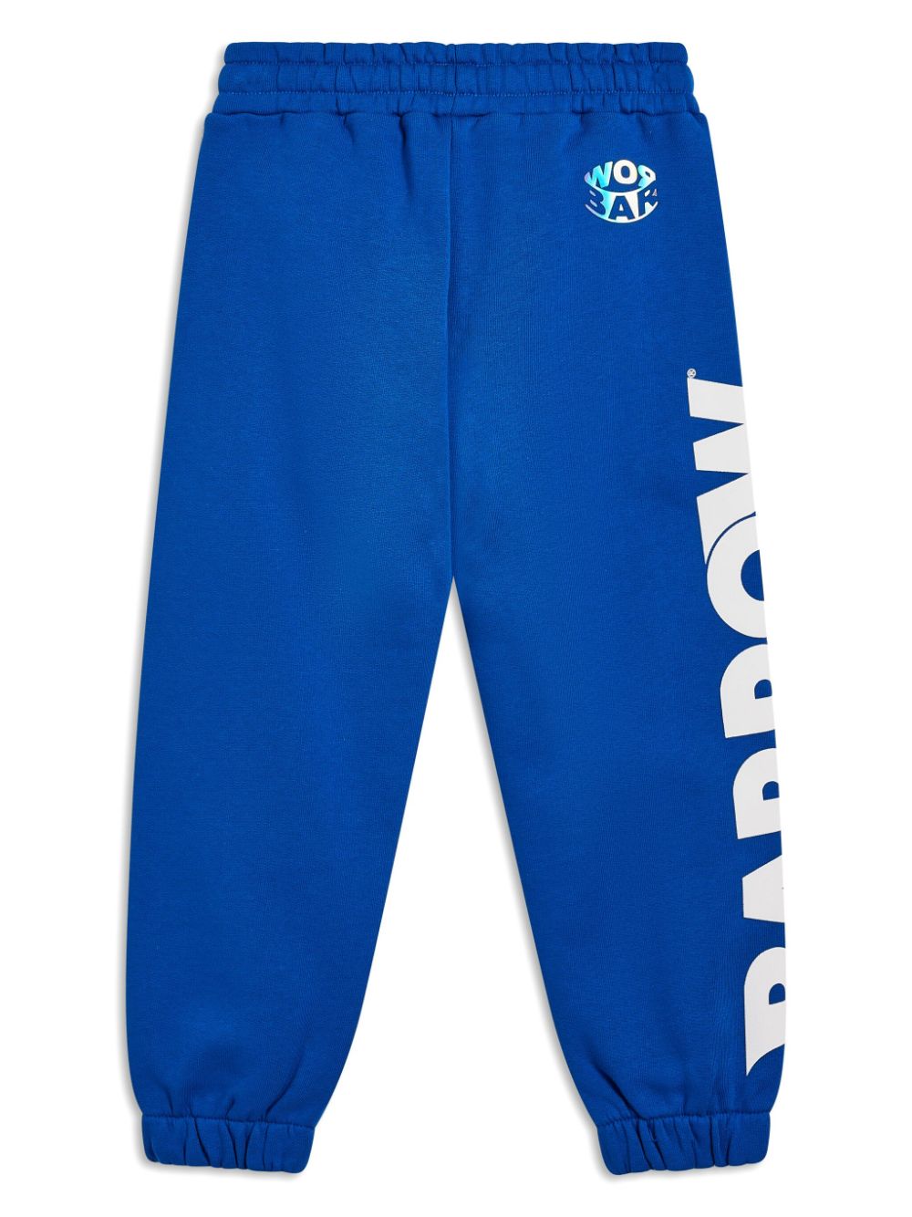 Barrow kids logo-print track pants - Blue