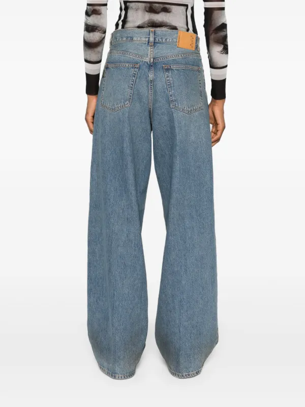 Haikure Bethany mid-rise wide-leg Jeans | Blue | FARFETCH