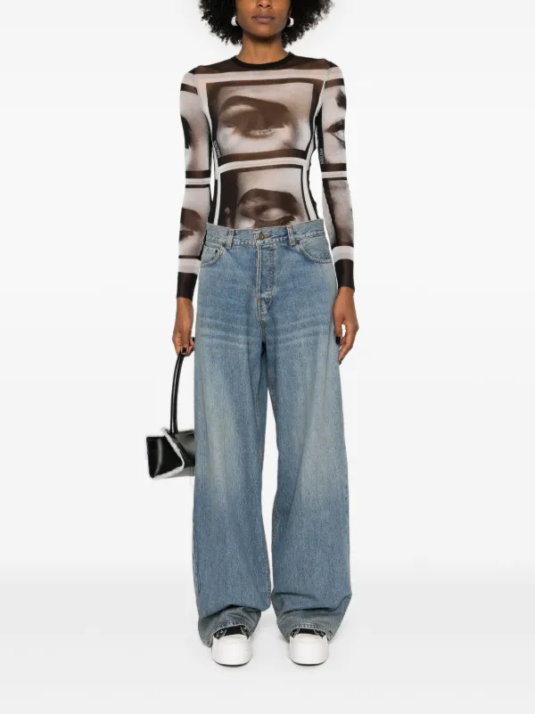 Haikure Bethany mid-rise wide-leg Jeans | Blue | FARFETCH