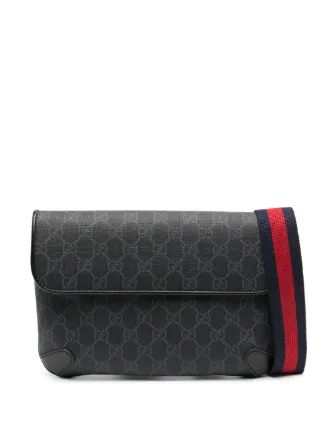 Gucci Gurteltasche Aus GG Supreme Schwarz FARFETCH DE