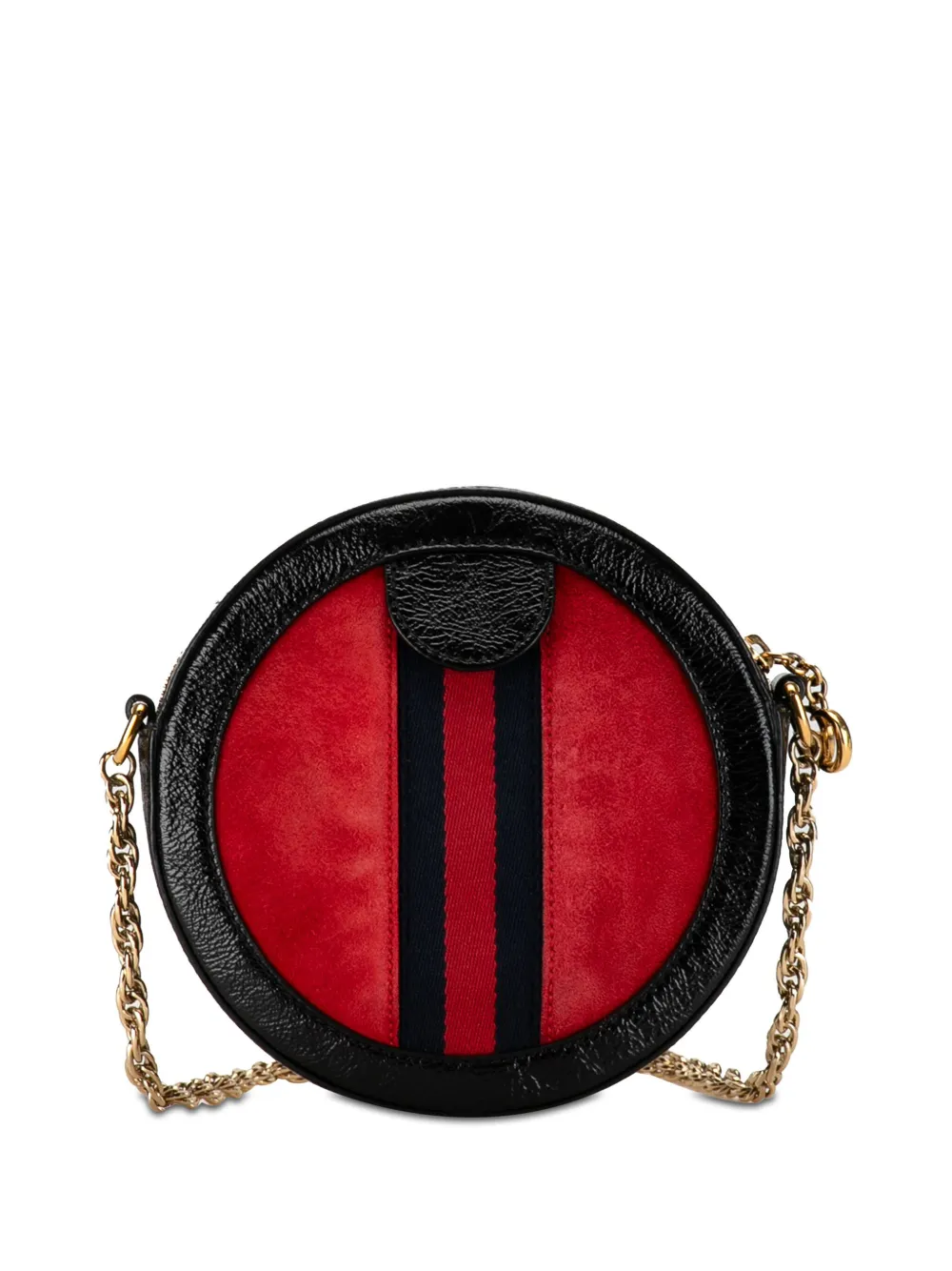 Gucci Pre-Owned 2016-2023 Mini Ophidia Round crossbody bag - Rood