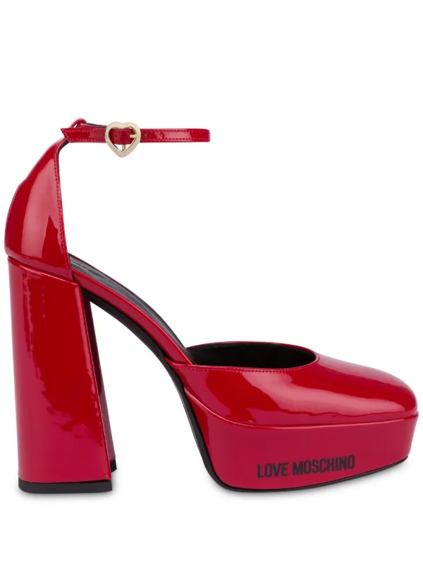 Love moschino high heels best sale