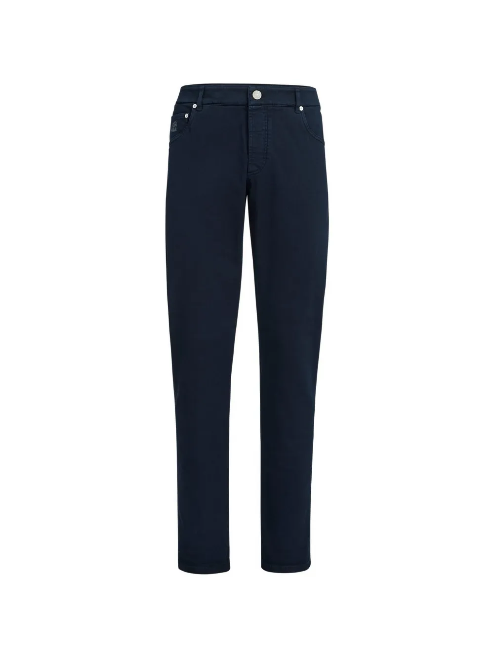 Brunello Cucinelli Jeans con ricamo - Blu