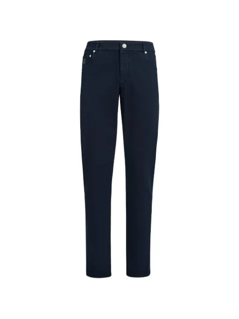 Brunello Cucinelli jeans con logo bordado