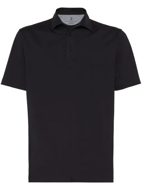 Brunello Cucinelli short-sleeve polo shirt