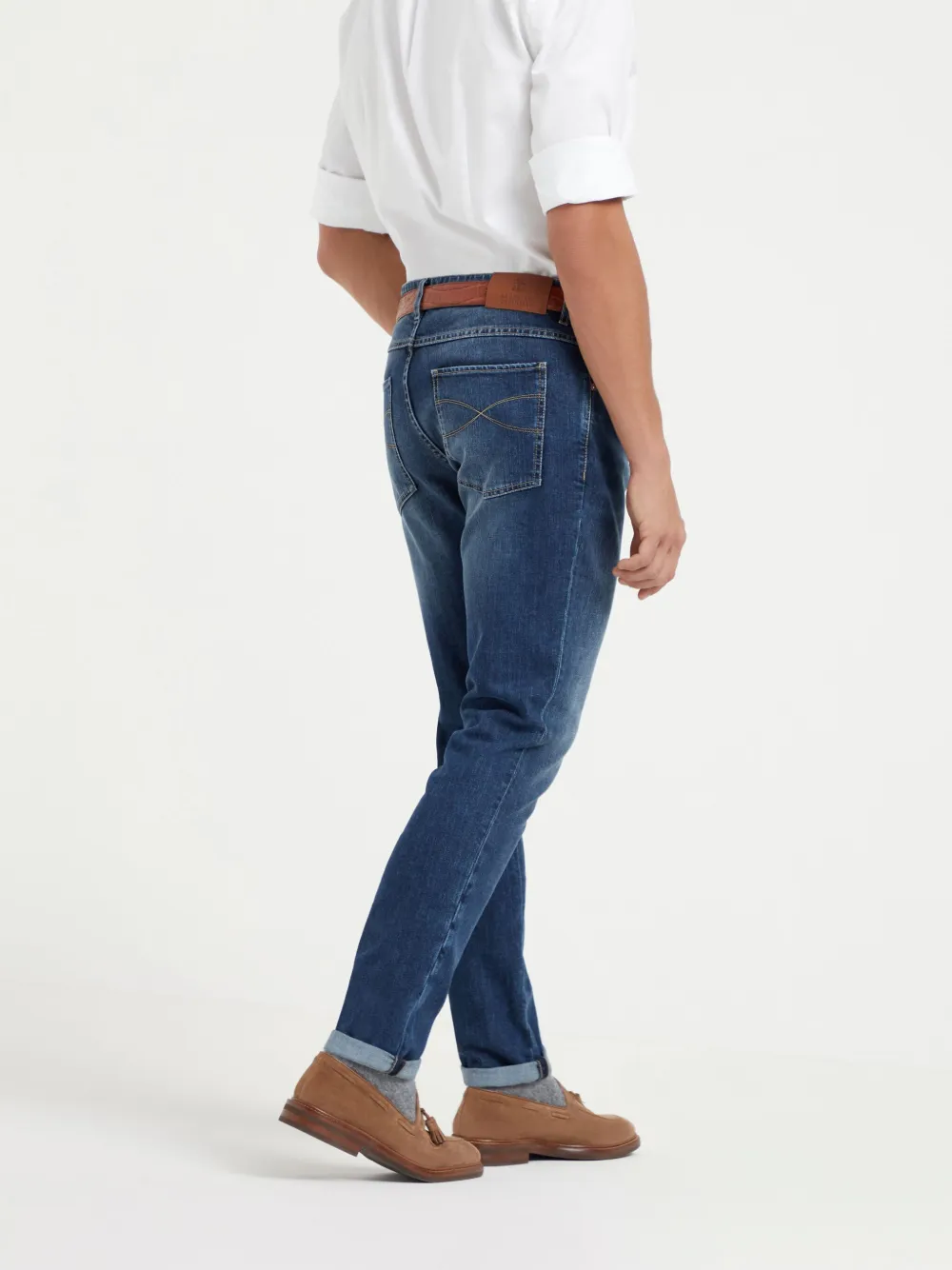 Brunello Cucinelli Skinny jeans Blauw