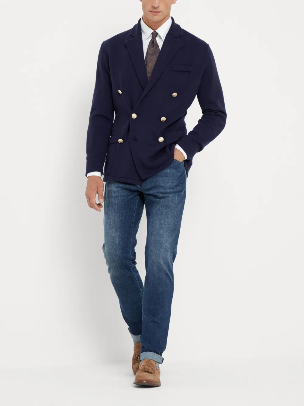 Brunello Cucinelli Skinny jeans Blauw