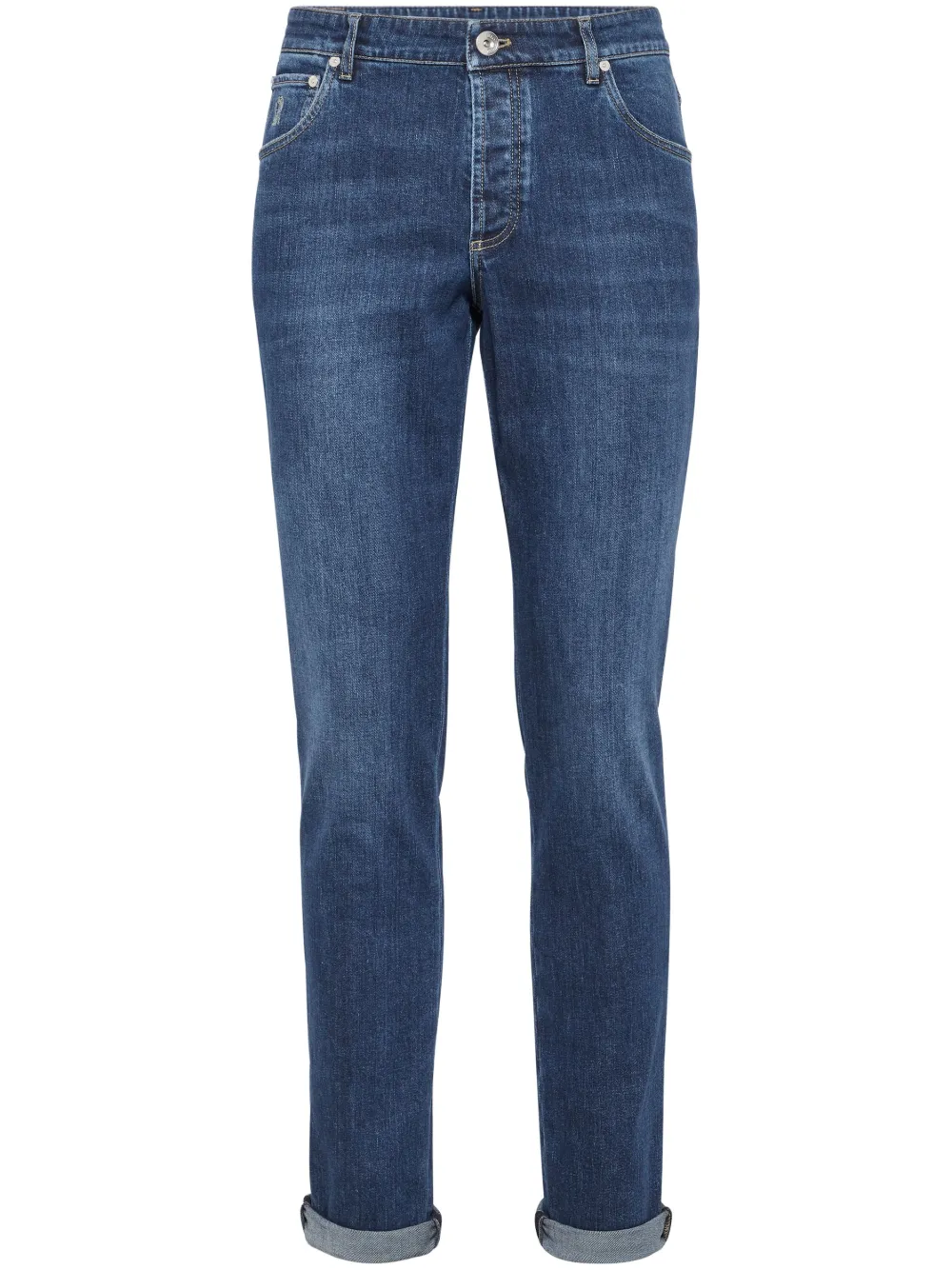 Brunello Cucinelli Skinny jeans Blauw