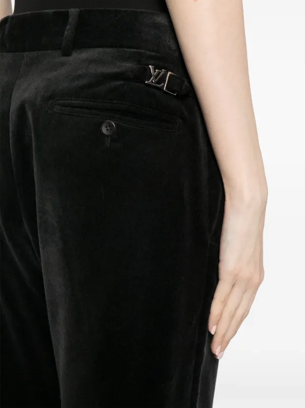 Louis Vuitton X Nigo Monogram Crazy Denim Pants Black voor dames