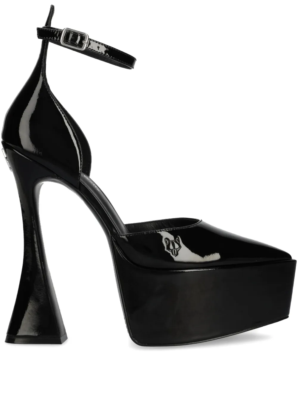 NAKED WOLFE 160mm Daria pumps Black