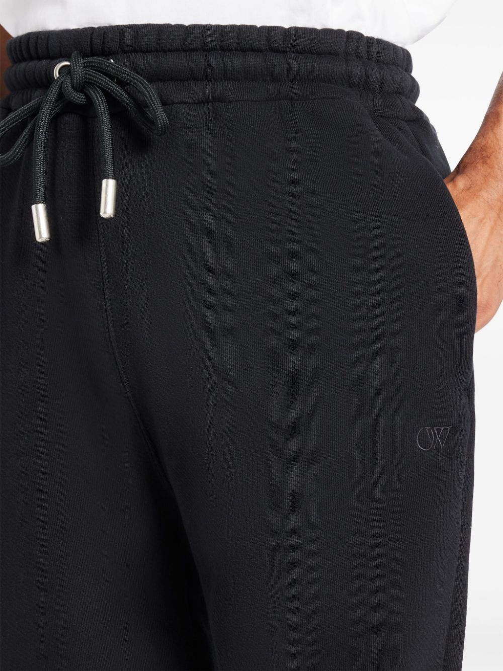 Off-White logo-embroidered track pants Men