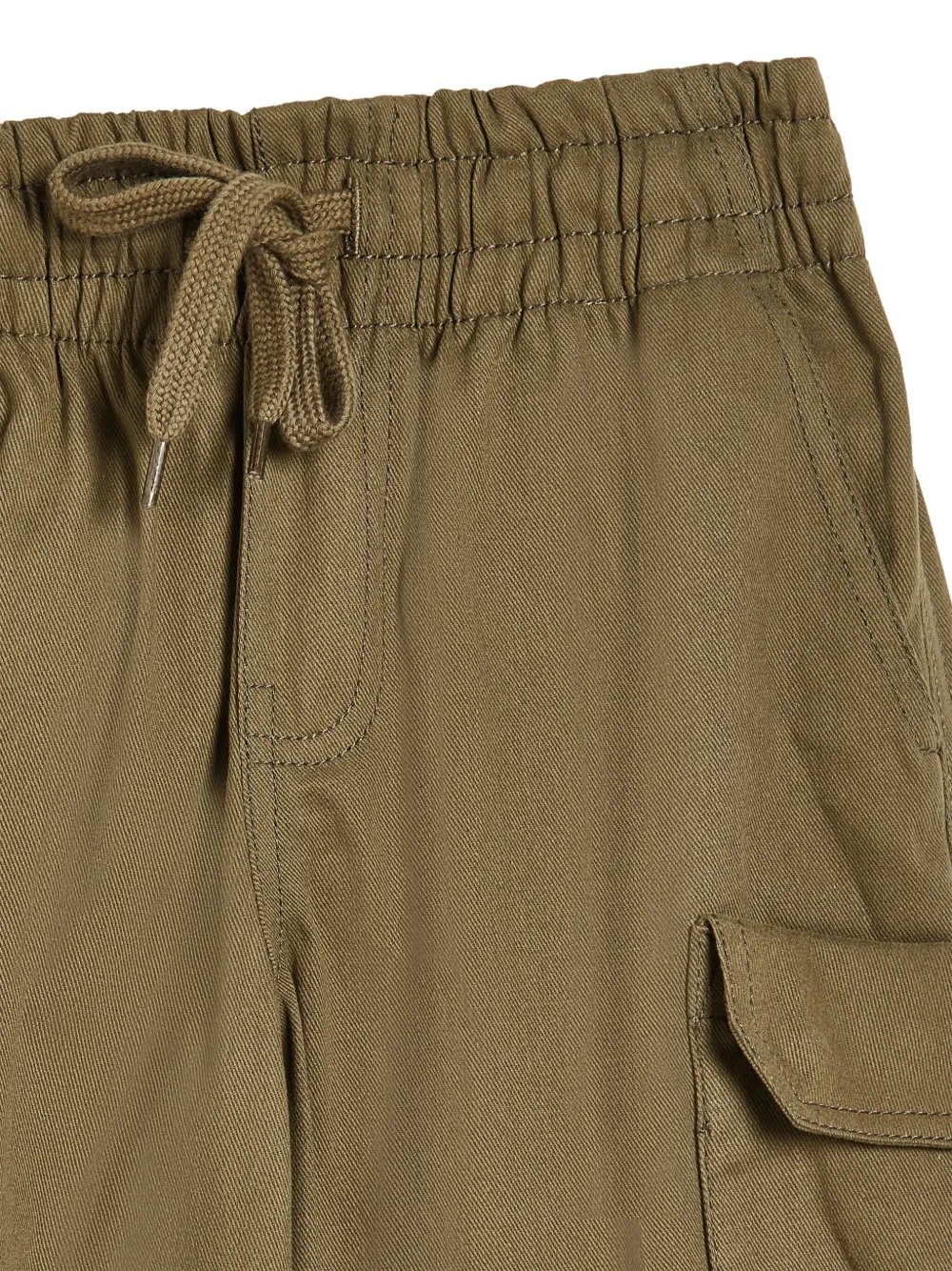 Molo Cargo broek met wijde pijpen Groen