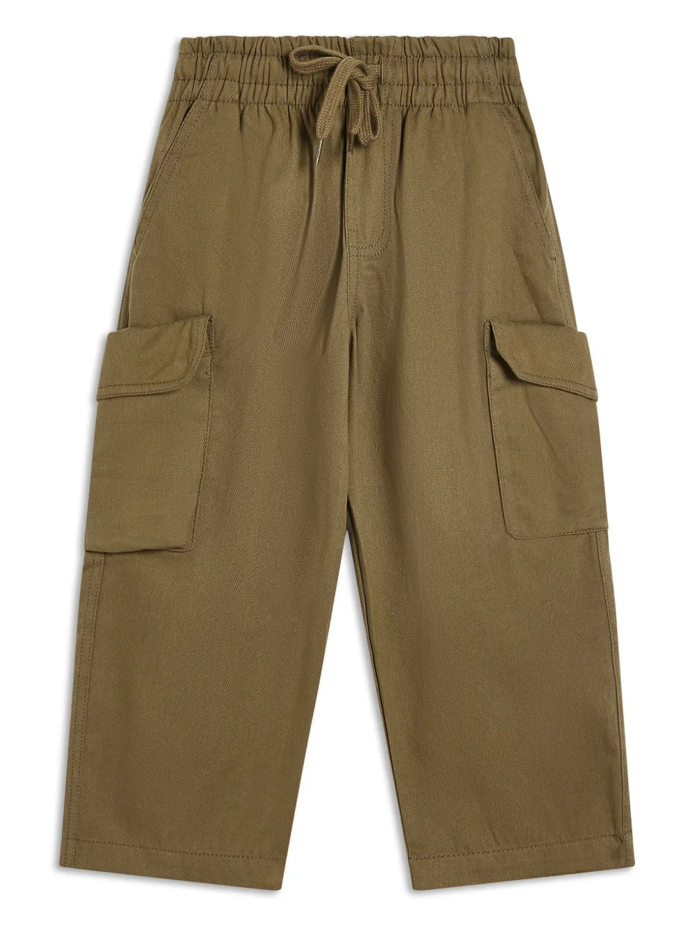 Molo Cargo broek met wijde pijpen Groen