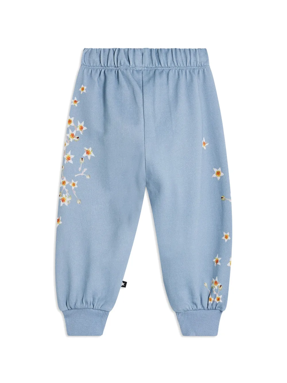 Molo floral-print track pants - Blauw