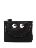 Anya Hindmarch Eyes clutch bag - Black