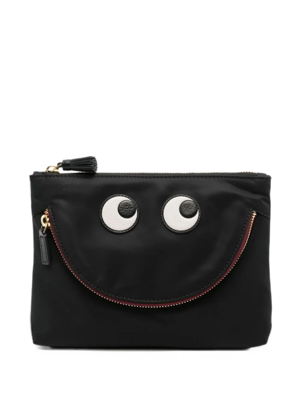 Anya Hindmarch Eyes econyl buidel Zwart