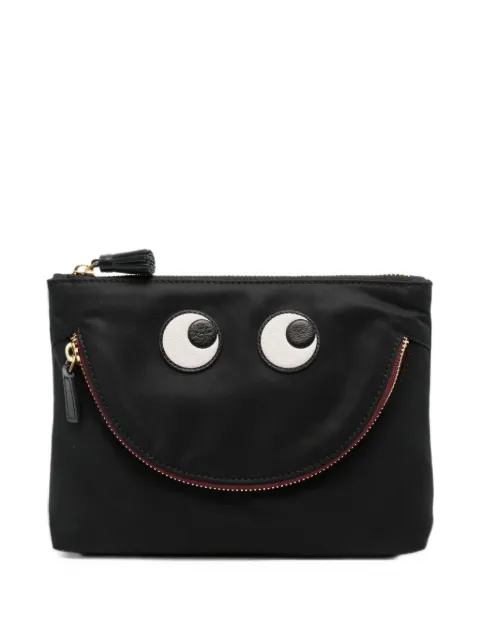 Anya Hindmarch bolsa de mano Eyes regenerated econyl® en negro