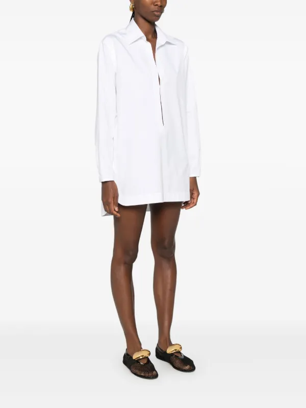 Alaia shirt dress best sale