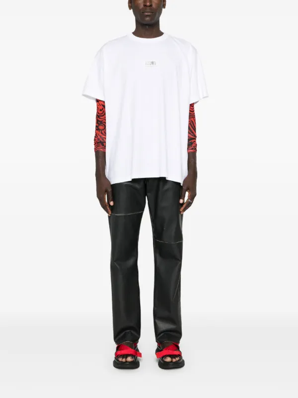 Tシャツ・カットソー [MM6 Maison Margiela] Numbering motif panel sweatshirt 24780165_55192178_600.jpg