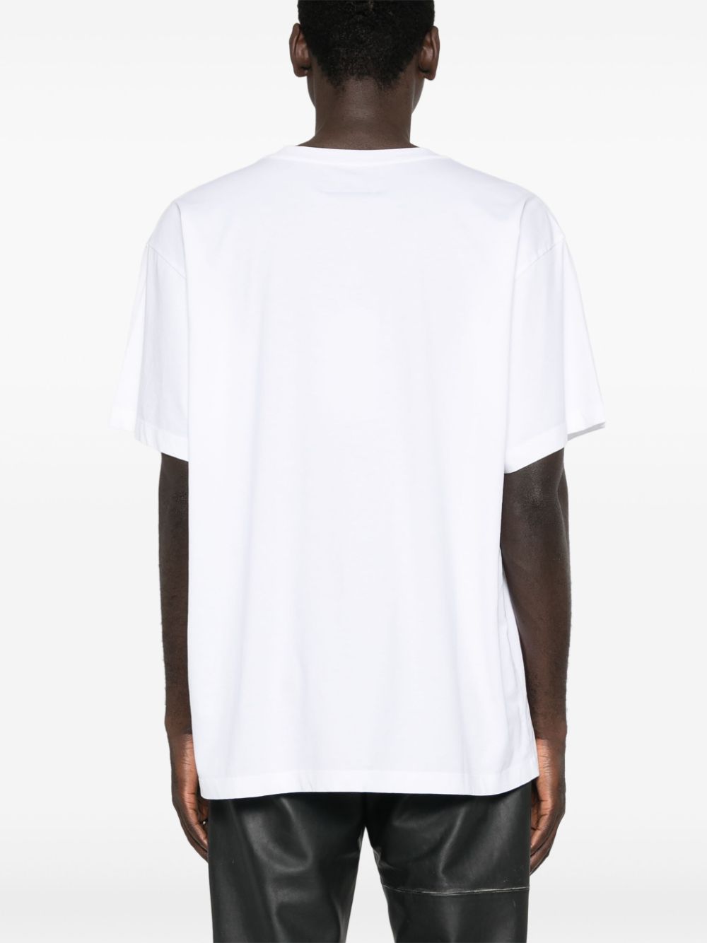 MM6 Maison Margiela numbers motif-patch cotton T-shirt Men