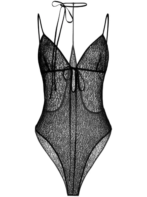 Body en dentelle à dos-nu - Aleksandre Akhalkatsishvili - Modalova
