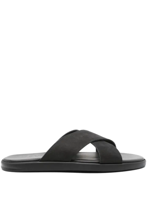 Doucal's slip-on leather sandals