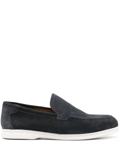 Doucal's slip-on suede loafers