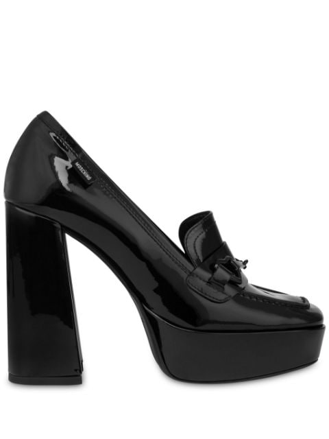 Love Moschino shine-finish pumps Women