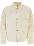 Nanamica button-up classic-collar shirt jacket - Neutrals