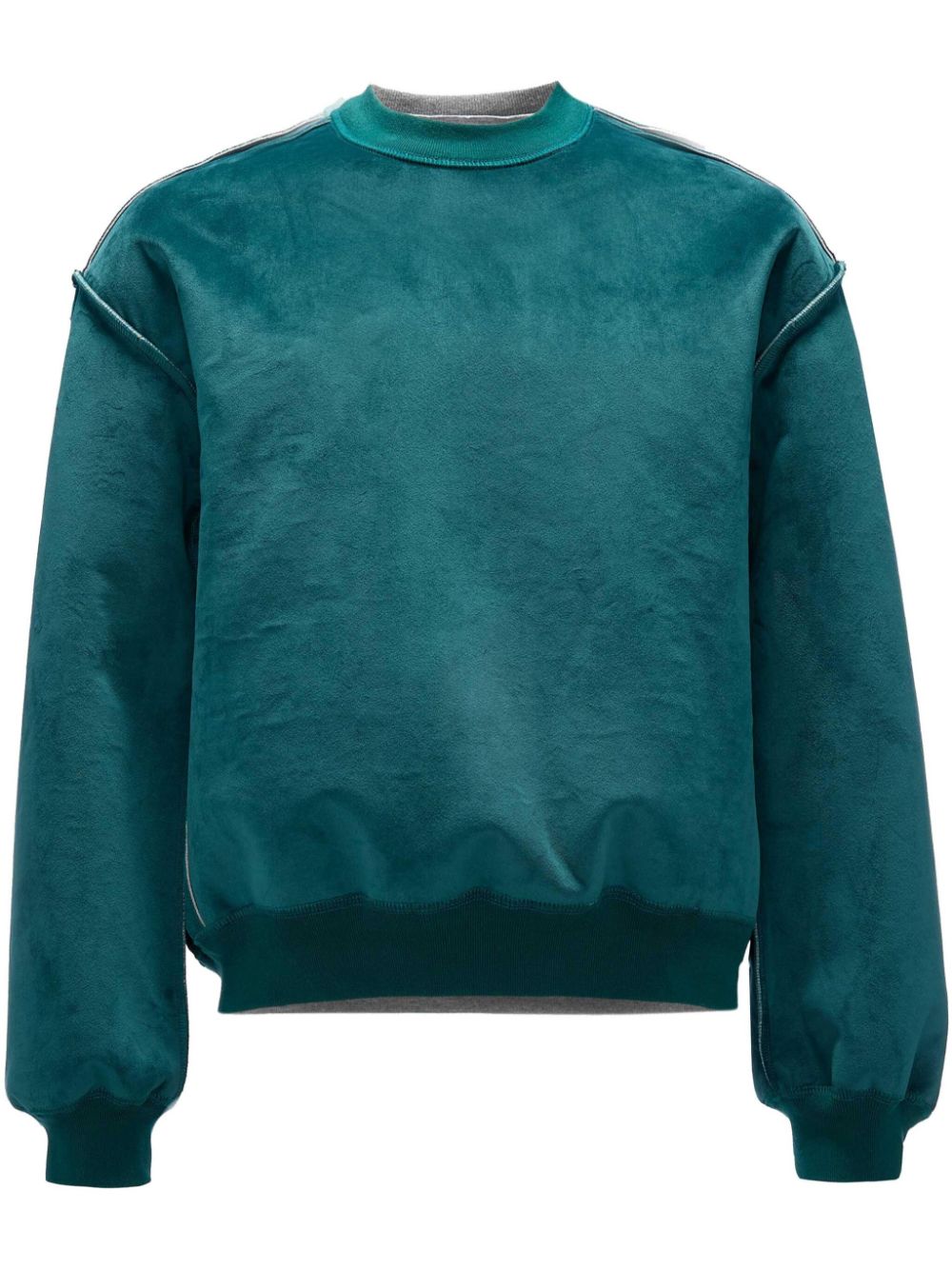 JW Anderson bonded sweatshirt - Green