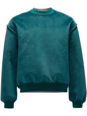 JW ANDERSON リアルスリーププリントスウェットシャツ JW Anderson Real Sleep スウェットシャツ | ブルー | FARFETCH JP