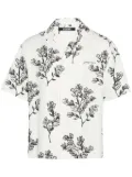 Jacquemus La Chemise Jean floral-print shirt - White