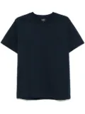 A.P.C. logo-embroidered organic cotton T-shirt - Blue