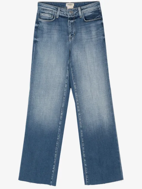 L'Agence Scottie high-rise wide-leg jeans