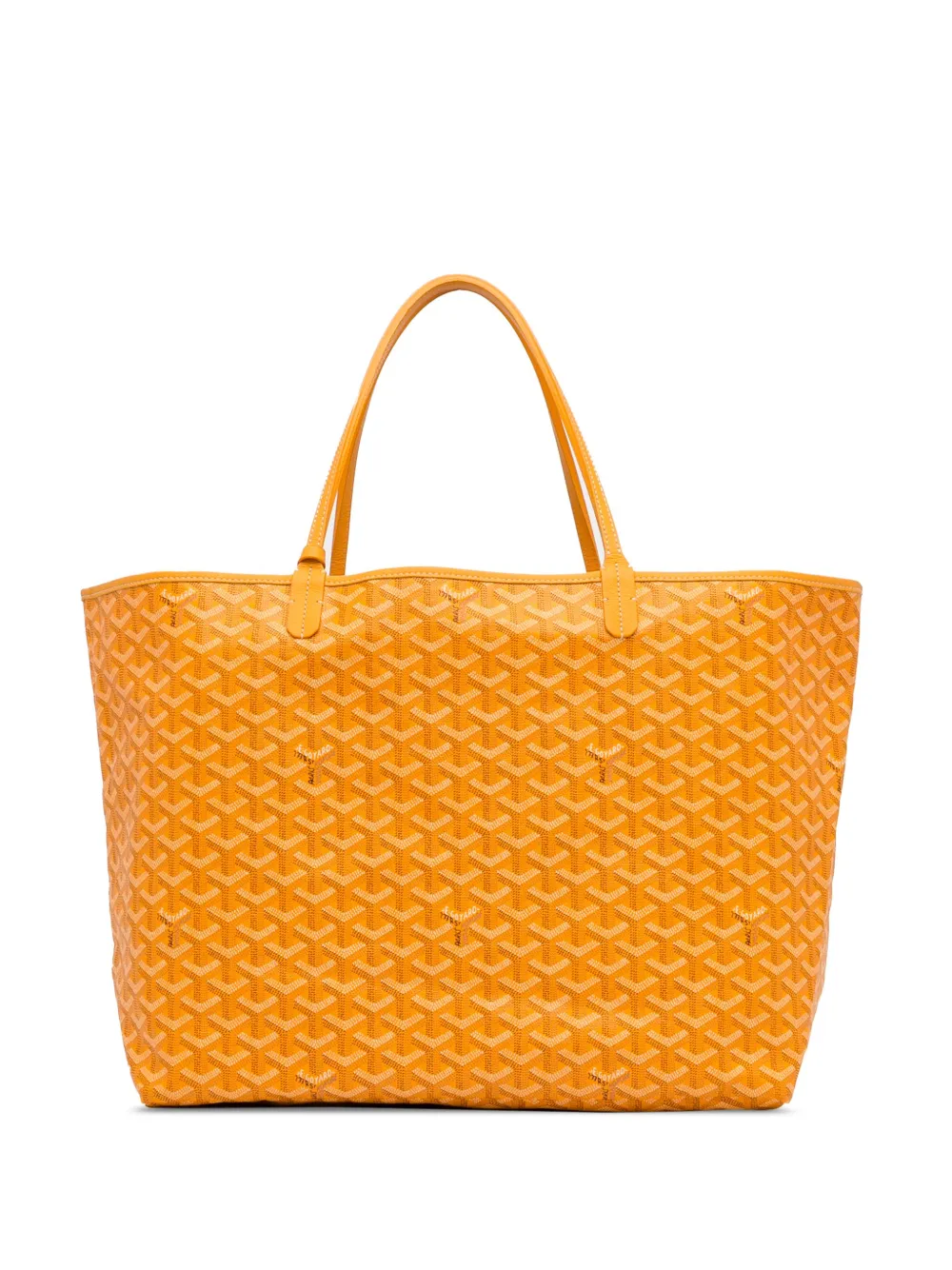 Goyard Pre-Owned 2019 Goyardine Saint Louis GM tote bag - Geel