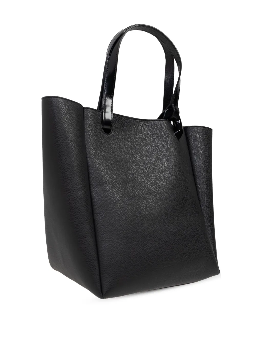 Black shopper handbag online