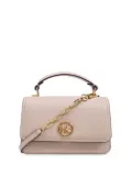 Michael Michael Kors logo-plaque leather tote bag - Pink