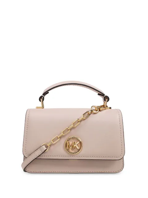 Michael Michael Kors logo-plaque leather tote bag