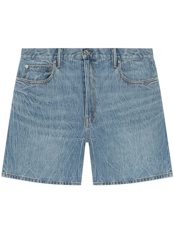 alexander wangデニムショートパンツ Alexander Wang デニムショートパンツ | ブルー | FARFETCH JP
