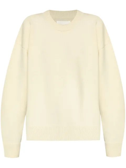 Jil Sander drop-shoulder crew-neck jumper