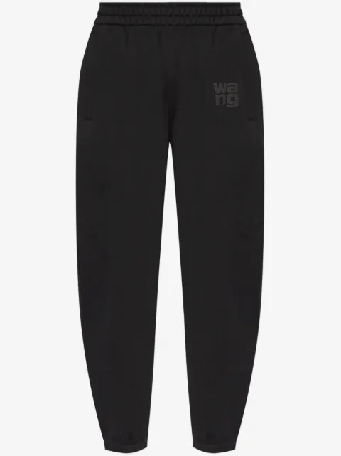 Alexander Wang pantalon de jogging en coton à logo