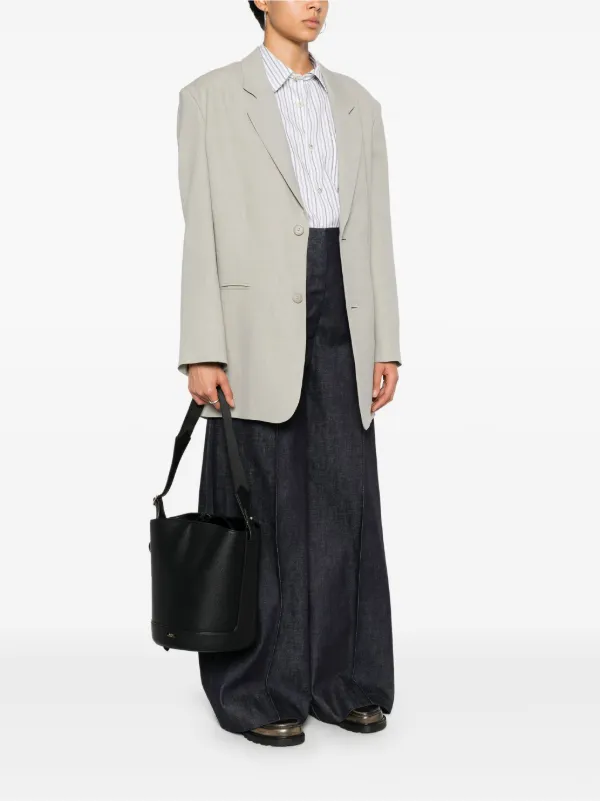 A.P.C. バケットバッグ 黒 A.P.C. Ana バケットバッグ | ブラック | FARFETCH JP