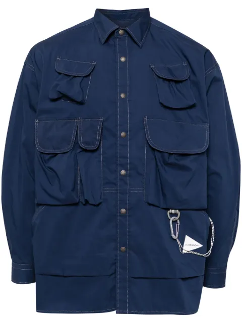 and Wander Camicia con tasche