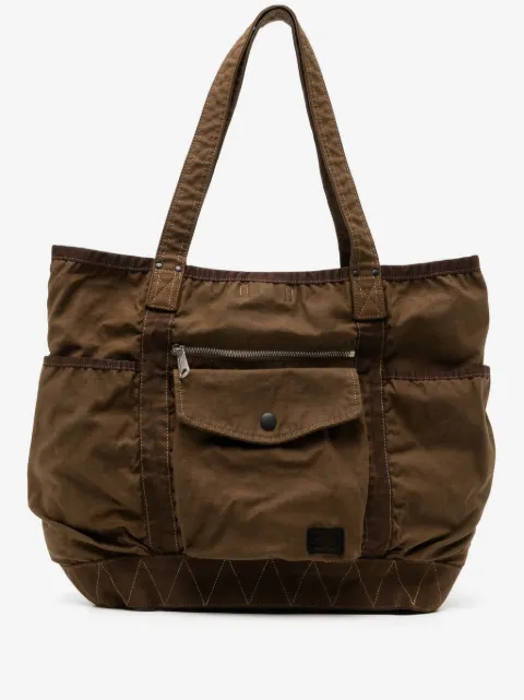 Porter-Yoshida & Co. Crag panelled tote bag