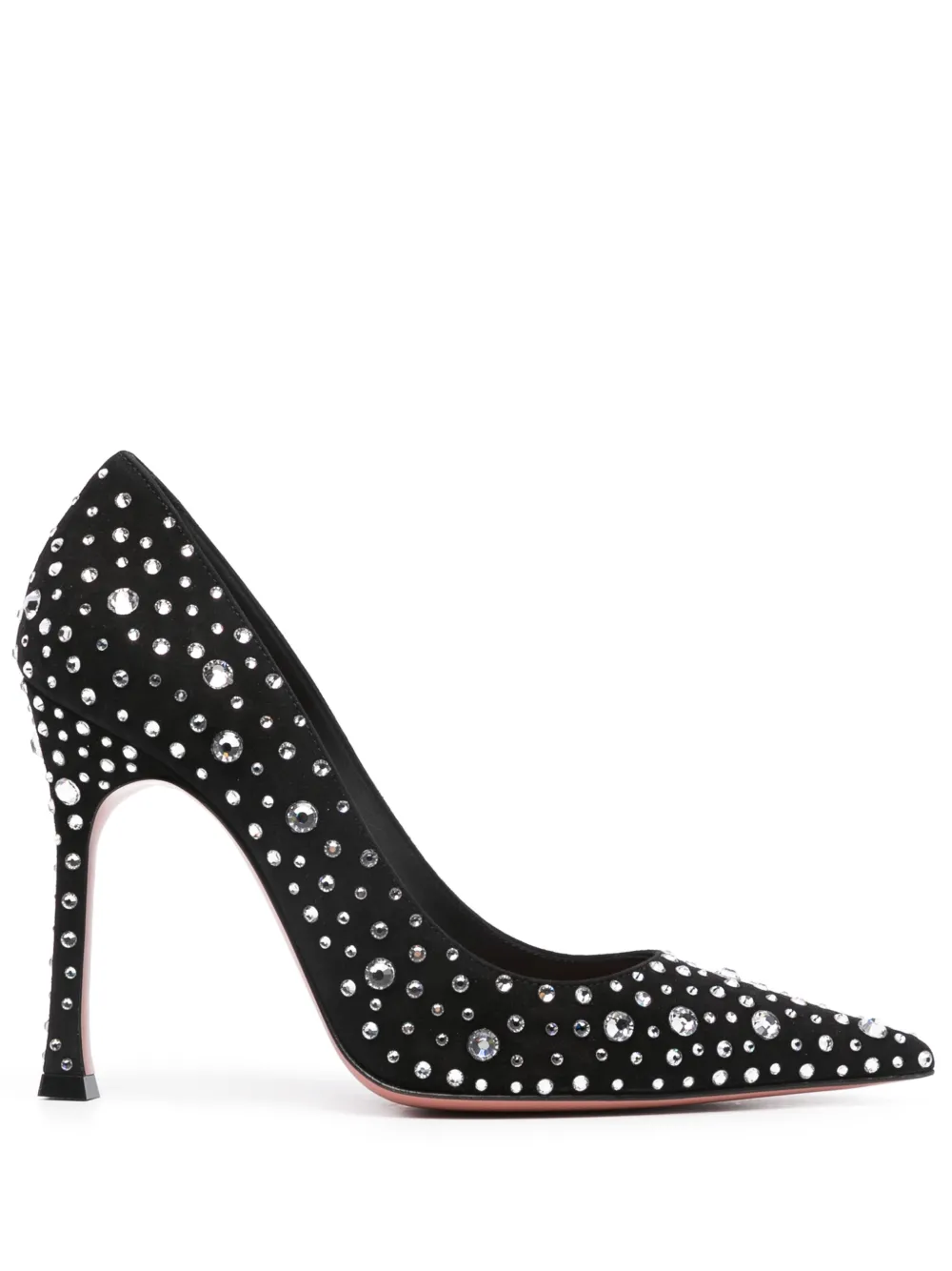 Affordable Amina Muaddi Elsa 110mm suede pumps Women